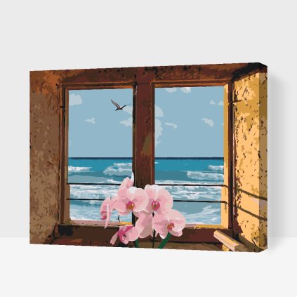 Paint by Number - Window on the Beach