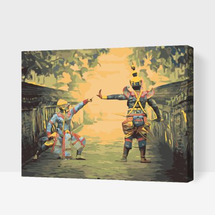 Paint by Number - Warriors