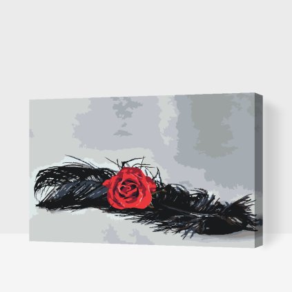 Paint by Number - Rose from Garden