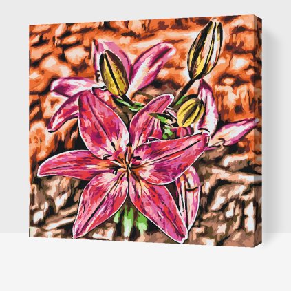 Paint by Number - Lily Flower