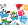 Diamond stickers - Blue Monsters
