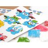 Diamond stickers - Blue Monsters