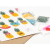 Diamond stickers - Pineapples