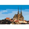 Paint by Number - Petrov Cathedral - Brno