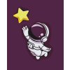 Paint by Number - Astronaut Within Reach of a Star
