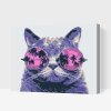 Paint by Number - Party Cat
