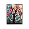 Diamond Painting - Colorful Background behind the Tree