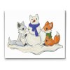 Diamond Painting - Fox and Snowman
