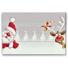 Diamond Painting - Santa Claus and Reindeer Rudolph