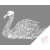 Dotting points - Swan Mandala