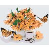 Paint by Number - Yellow Bouquet and Butterflies