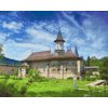 Diamantové malování - Klášter Moldovita, Rumunsko