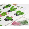 Diamond stickers - Happy Cactus