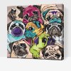 Paint by Number - Pugs