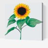 Malování podle čísel - Slunečnice 2