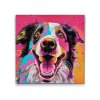 Diamond Painting - Colourfully glowing dog