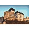 Malování podle čísel - Trenčínský hrad