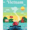 Malování podle čísel - Vietnam
