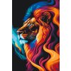 Malování podle čísel - Majestátní lev