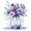 M11_Diamond_Paintings_-_Violet_flowers_in_a_glass_vase