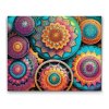 Diamantové malování - Mandala, květinový vzor