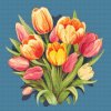 Diamantové malování - Kytice tulipánů