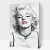 Paint by Number - Marilyn Monroe Red Lips