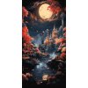 Diamantové malování - Pohádkový les (Diamanty Čtvercové, Rámování Na plastové desce, Velikost 40x80cm)
