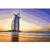 Malování podle čísel - Burj Al Arab