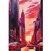 Malování podle čísel - Svítání ve městě