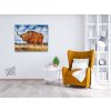 Diamond Painting - Bull on pasture