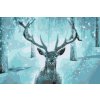 Paint by Number - Snowy Reindeer