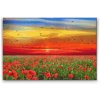 Diamond Painting - Poppy Field at Sunset