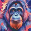 M11_Diamond_Paintings_-_Orangutan_in_shades_of_red_and_blue