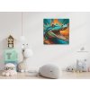 M3_Diamond_Paintings_-_Crocodile_in_shades_of_turquoise_and_orange