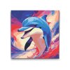 M2_Painting_by_Numbers_-_Dolphin_in_shades_of_red_and_blue