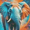 M11_Diamond_Paintings_-_Elephant_in_shades_of_turquoise_and_orange
