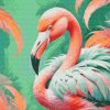 M11_Diamond_Paintings_-_Flamingo_in_shades_of_muted_green