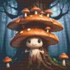 M11_Diamond_Paintings_-_A_mushroom_spirite_in_a_tree