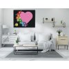 Paint by Number - Heart with Rainbow