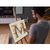 M9_Painting_by_Numbers_-_Letter_M_-_Floral_Pattern