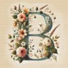 M11_Diamond_Paintings_-_Letter_B_-_Floral_Pattern