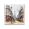 Peinture par numéros - Dessin de Paris - France