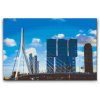 Broderie diamant - Pont Erasmus, Rotterdam - Pays-Bas
