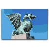 Peinture par numéros - Pont du Dragon, Ljubljana - Slovénie