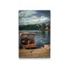 Broderie diamant - Bateau sur le lac de Bled - Slovénie