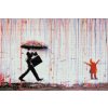 Diamond Painting - Banksy - Colorful rain