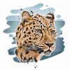 Diamond Painting - Leopard Head