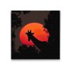 Diamond Painting - Giraffe and Red Moon