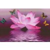 Diamond Painting - Lotus and Butterfly